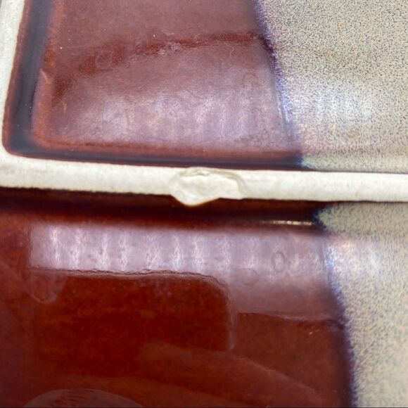 - 3 SANGO AVANTI BROWN Square Large‎ dinner Plates - Picture 13 of 15